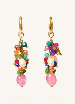 Palas - Salsa Earrings | Multicolor