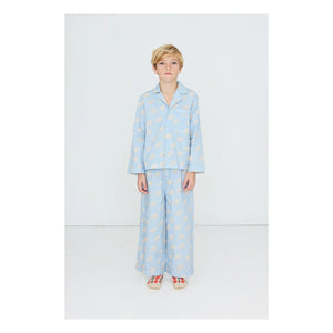 Tinycottons - Light Blue Dog Pajamas