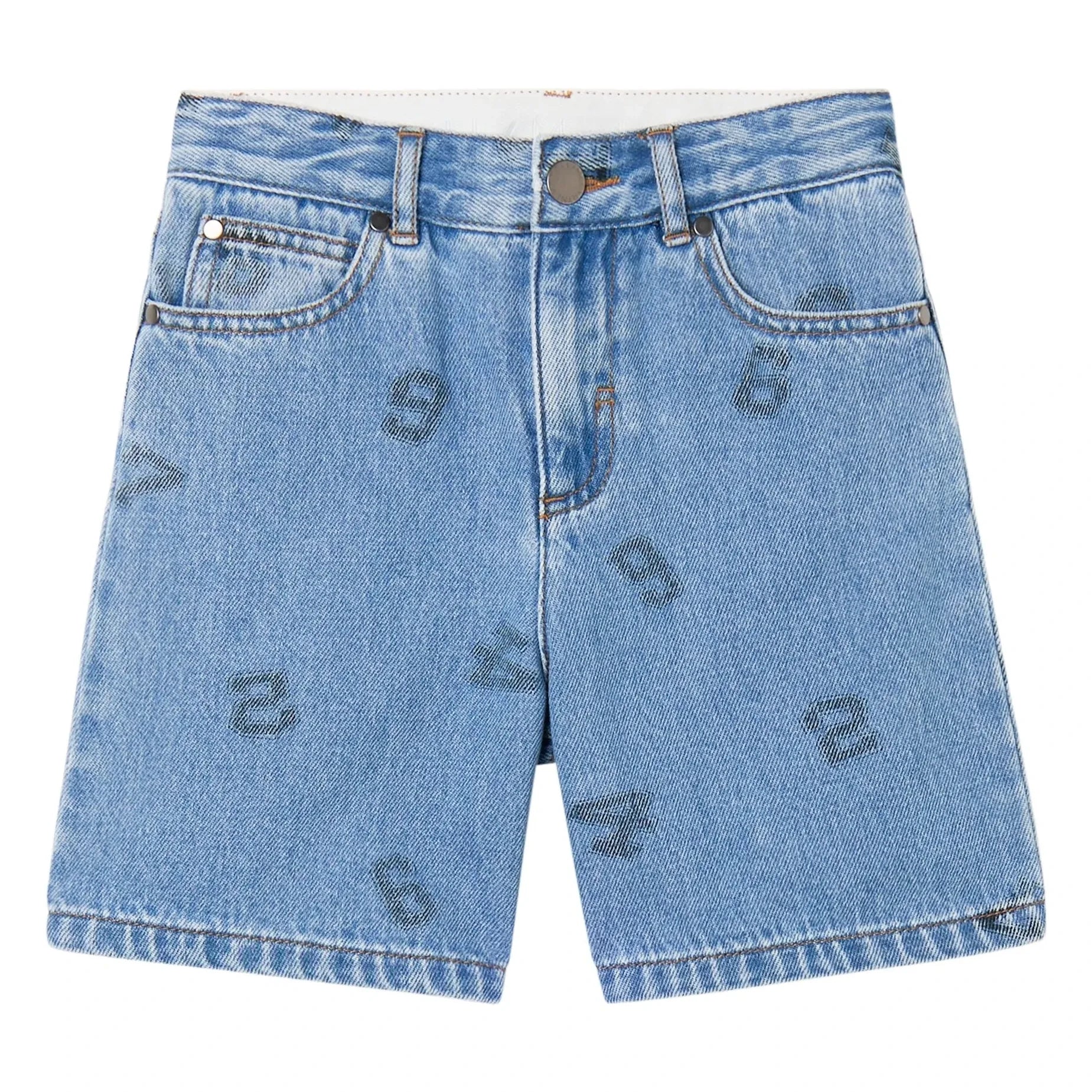 Stella McCartney Kids - Kot şort | Mavi