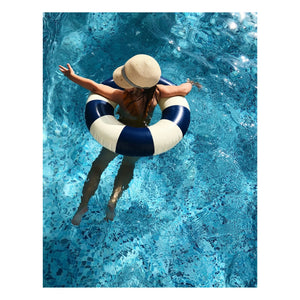 Petites Pommes - Anna Inflatable Swimming Ring | Navy Blue