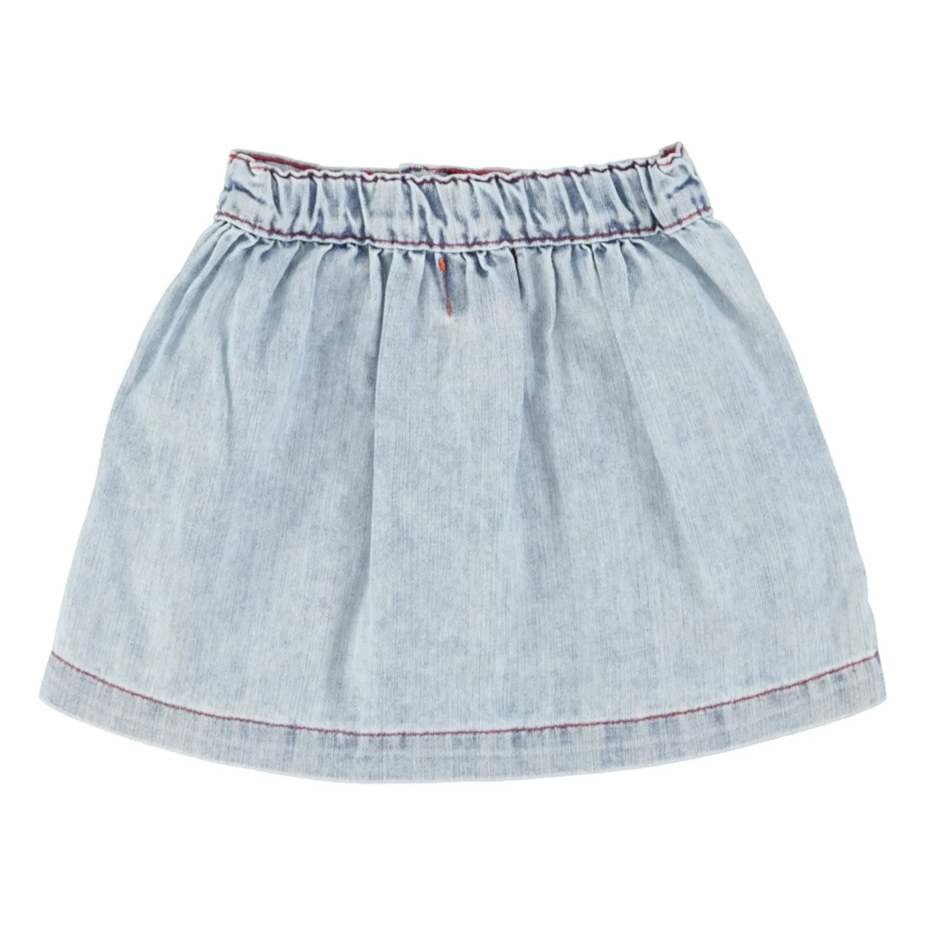 Piupiuchick - Gewaschener blauer Denim-Rock