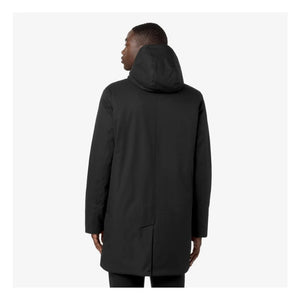 K-way - Jarno Twill Marmotta Parka | Black