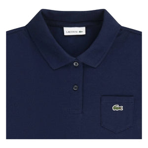 Lacoste - Organik Pamuk Polo Elbise | Lacivert