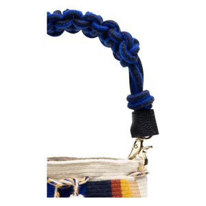 Guanabana - Crossbody Macramé Bag Medium Size Balance | Dark Blue
