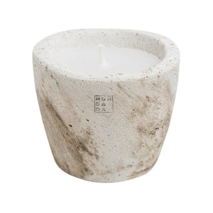 Mon Dada - Outdoor-Kerze geruchsneutral | Blanc/Écru
