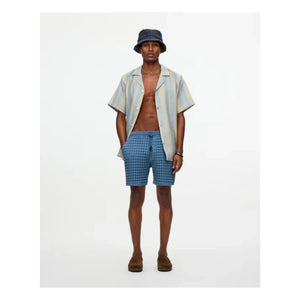 OAS - Short Coronet Porto Waffle | Azul