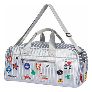 Jeune Premier - Caroline Jetsetter Weekend Bag | Silver