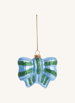 &Klevering - Cinta de Decoración Navideña | Azul