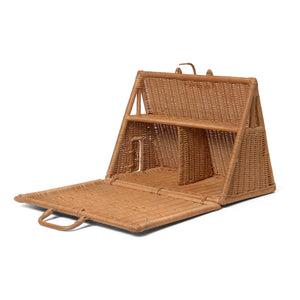 Ferm Living Kids – Geflochtenes Rattan-Haus