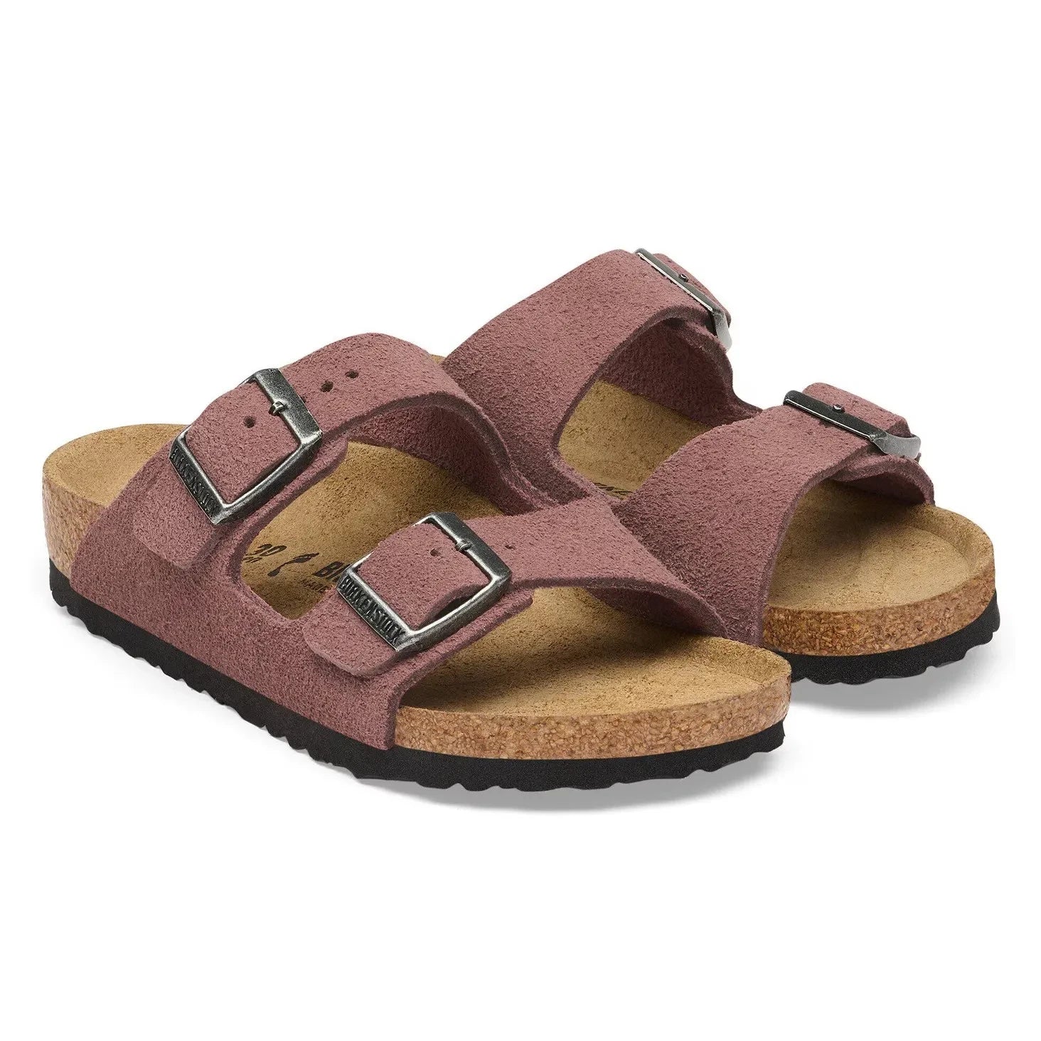 BIRKENSTOCK - Arizona Deri Sandaletler | Kiremit kırmızısı