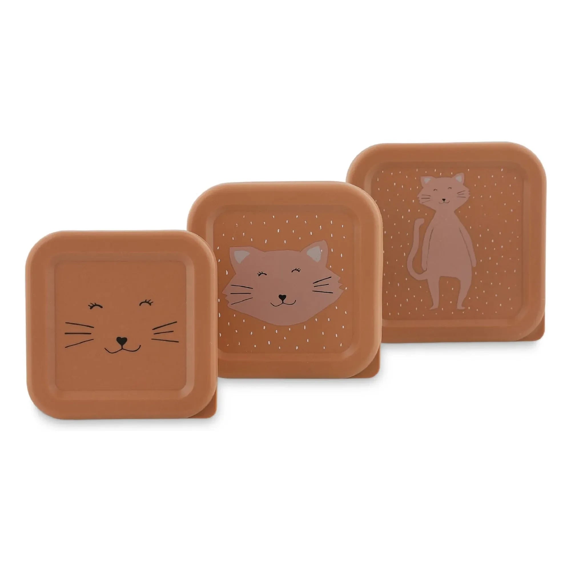 Trixie - Mrs. Cat 3-Piece Snack Boxes | Pink