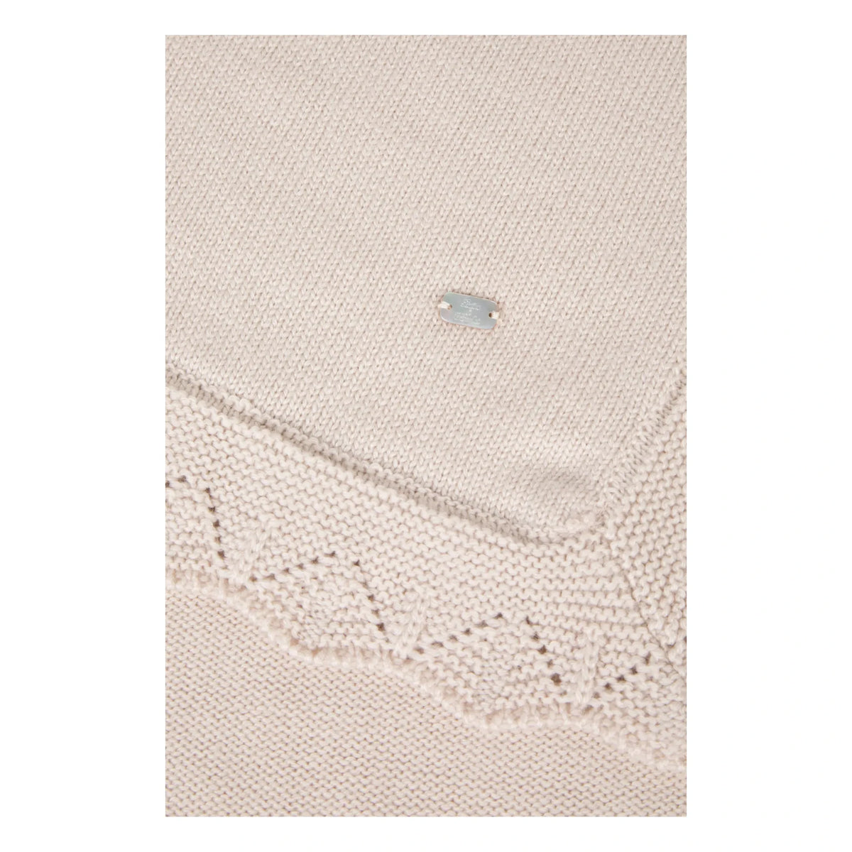 Tartine et Chocolat - Merino Wool Blanket | Beige