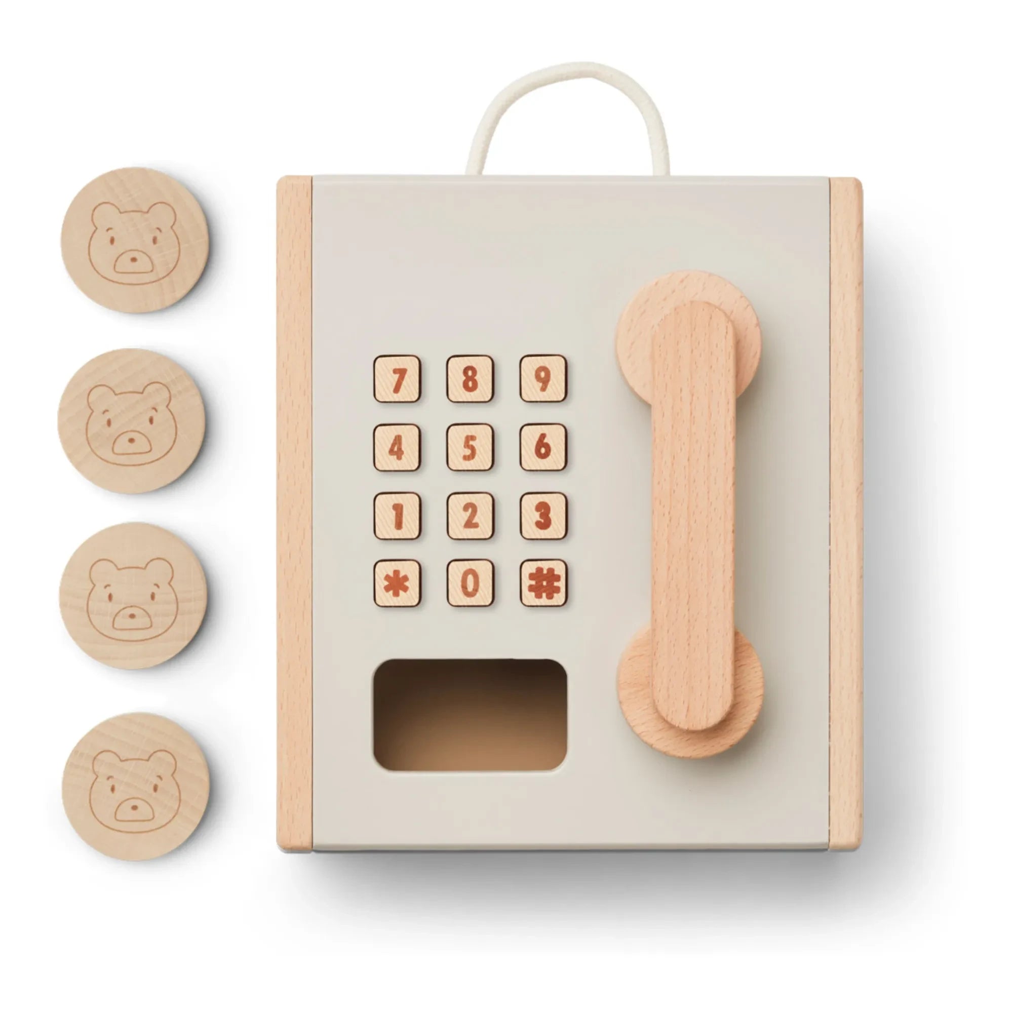 Liewood - Rufus Coin Telefonu | Açık Gri