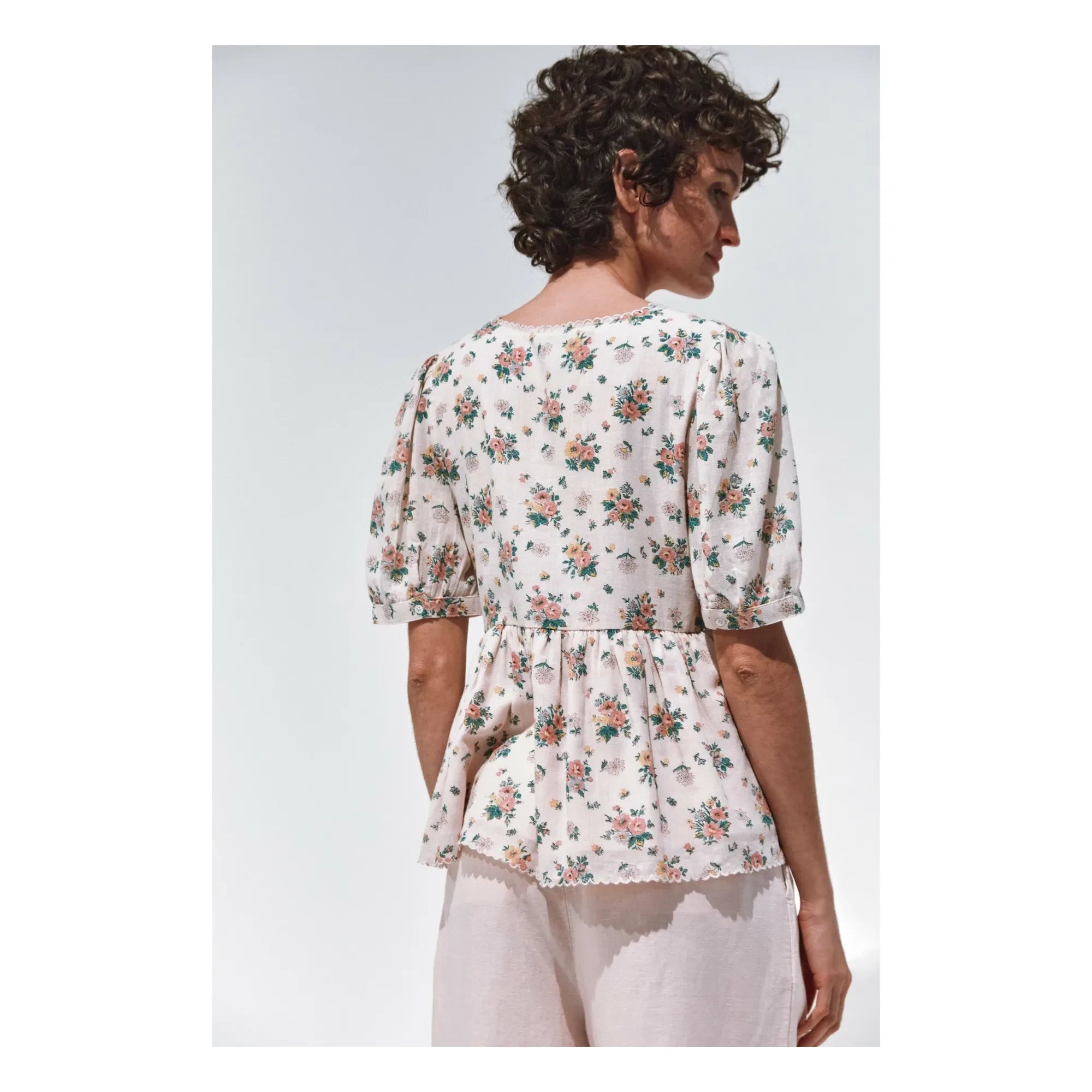 Emile et Ida - Bluse Borica | Ecru