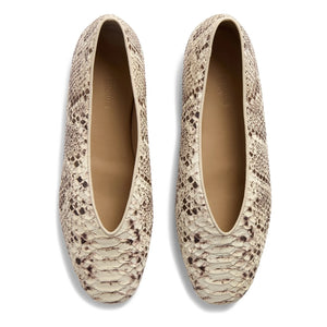 Le Monde Beryl – Klassische Regency Leder-Ballerinas | Grau