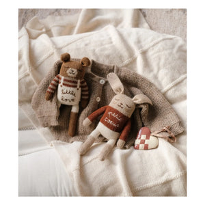 Main Sauvage - Rabbit Soft Toy Little Heart | Beige