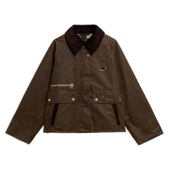 Barbour - Cottingham gewachste Baumwolljacke | Braun