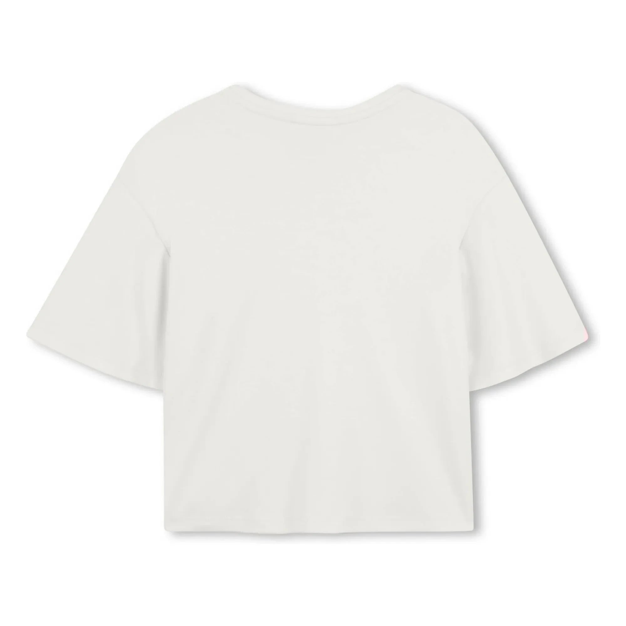 Chloé - Logo T-Shirt Bio-Baumwolle | Weiß