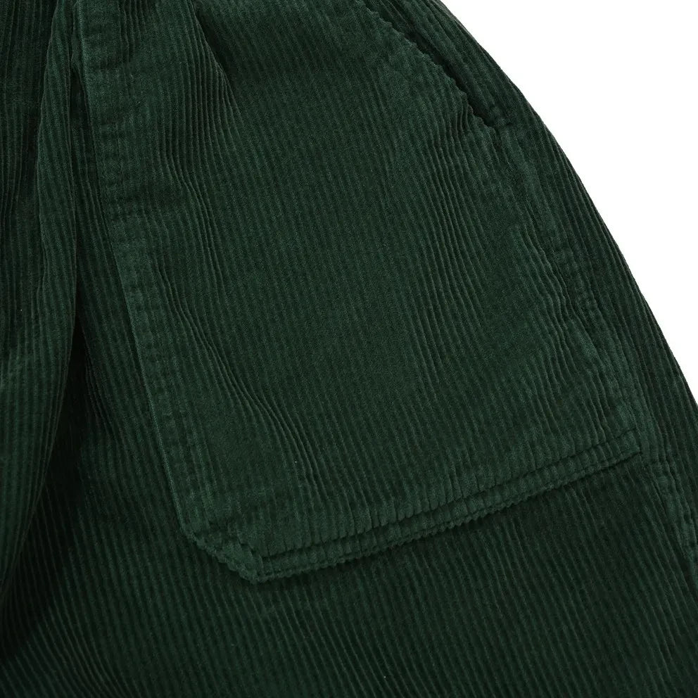 Kappy - Pantalón de Trabajo de Terciopelo | Verde Bosque