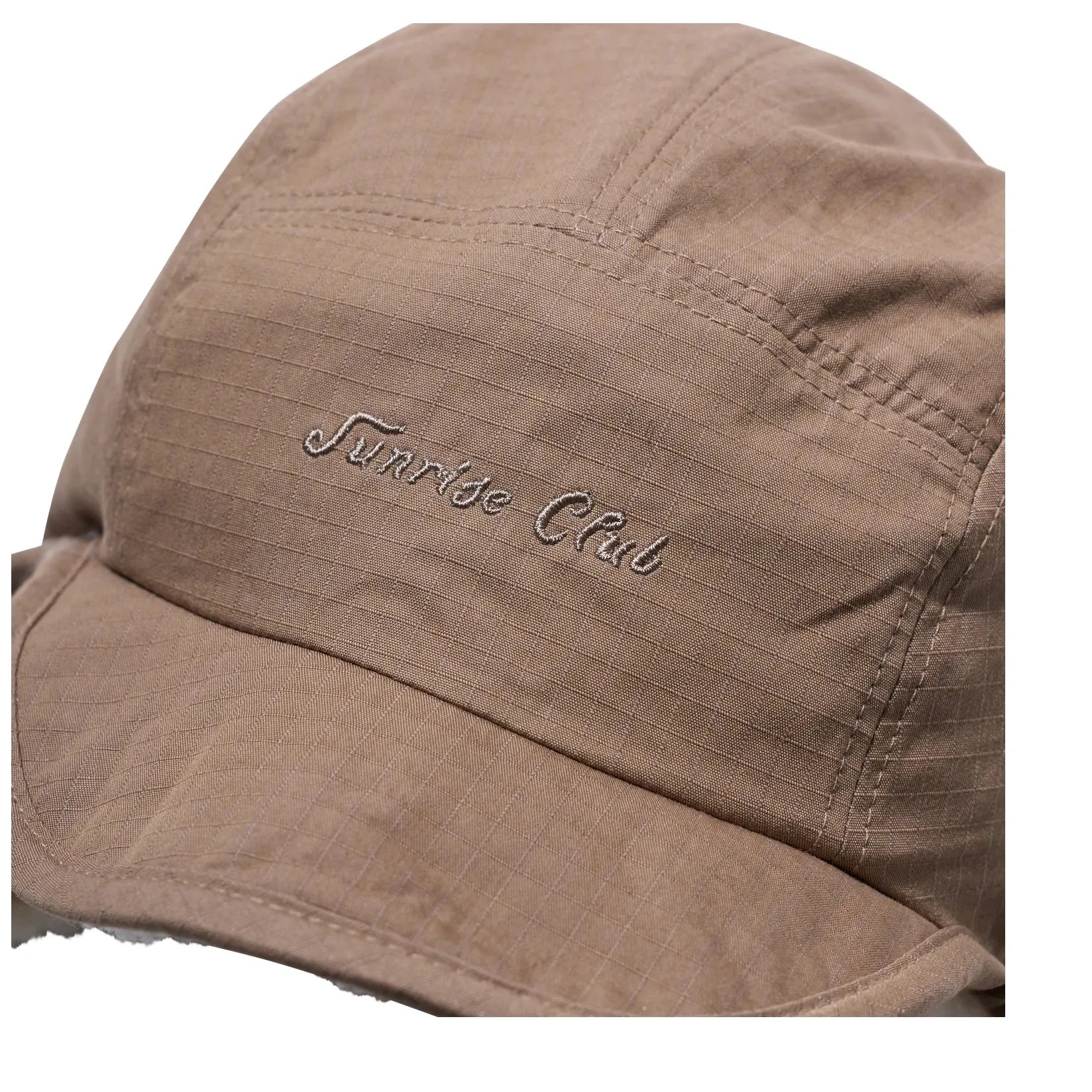 Kappy - Ushanka de doble cara de tela Ripstop | Beige