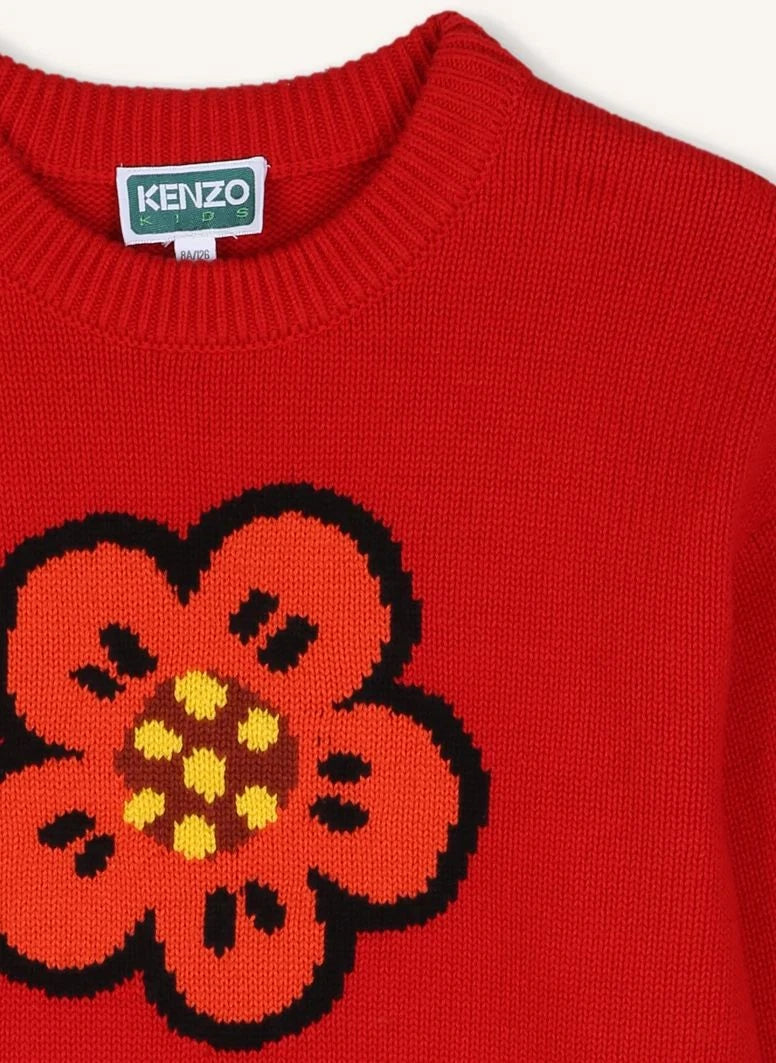 Kenzo - Maglione jacquard Kenzo | Rosso