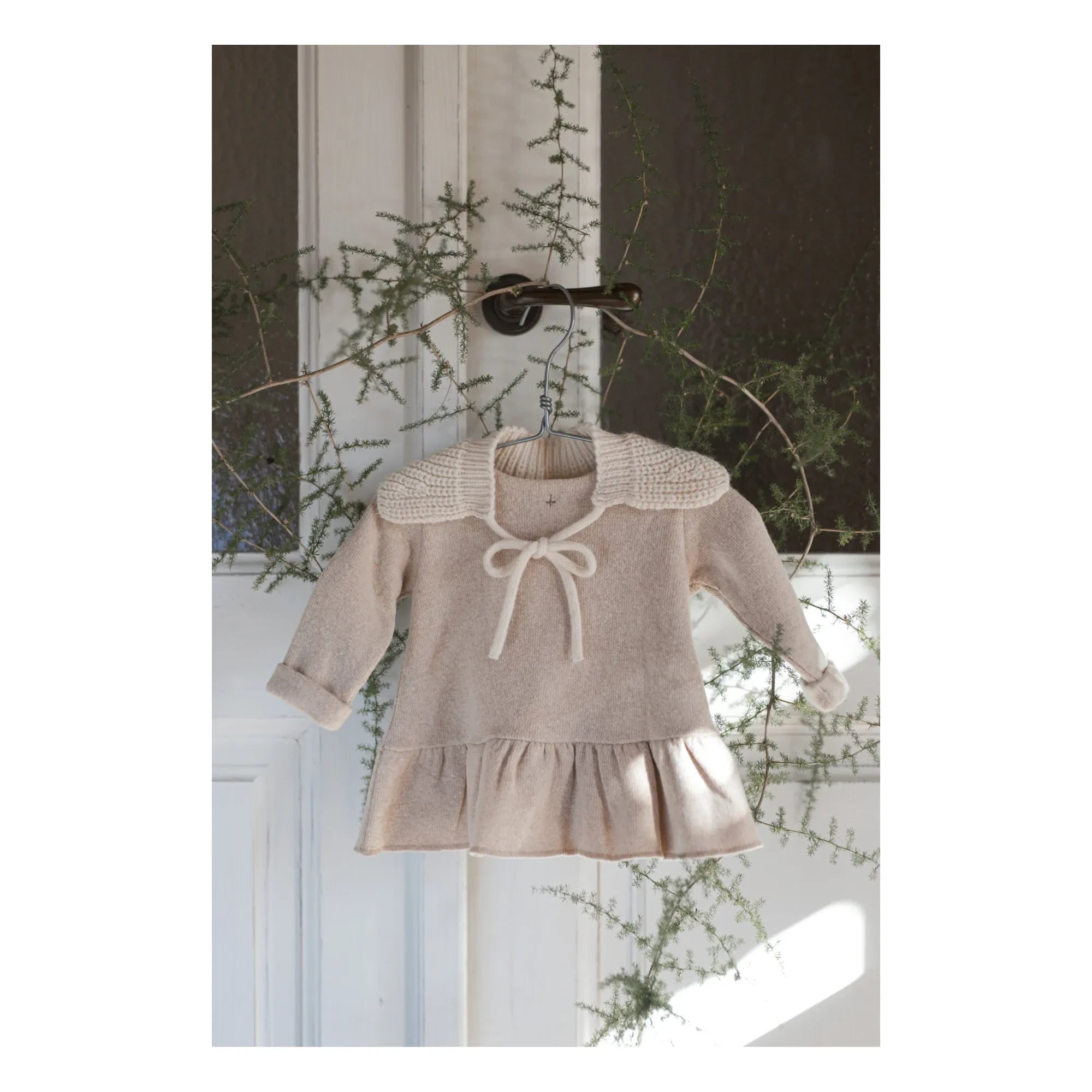 1+ in the family - Vestido Cecile Fibra Reciclada | Beige