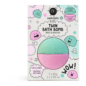 Nailmatic Kids - Pembe ve Lagoon Yeşili İkili Bath Bomb