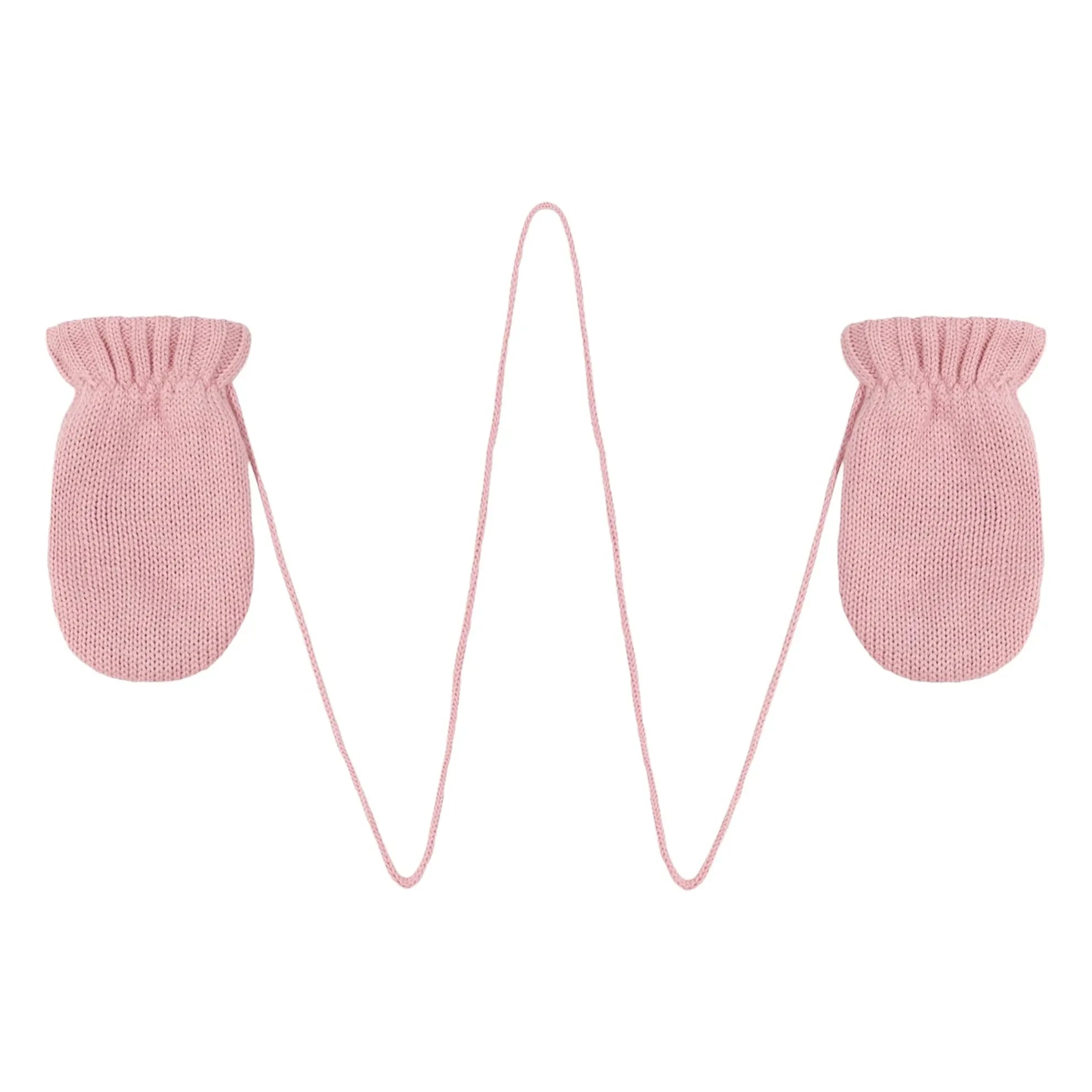 Petit Bateau - Örgü eldiven | Pembe