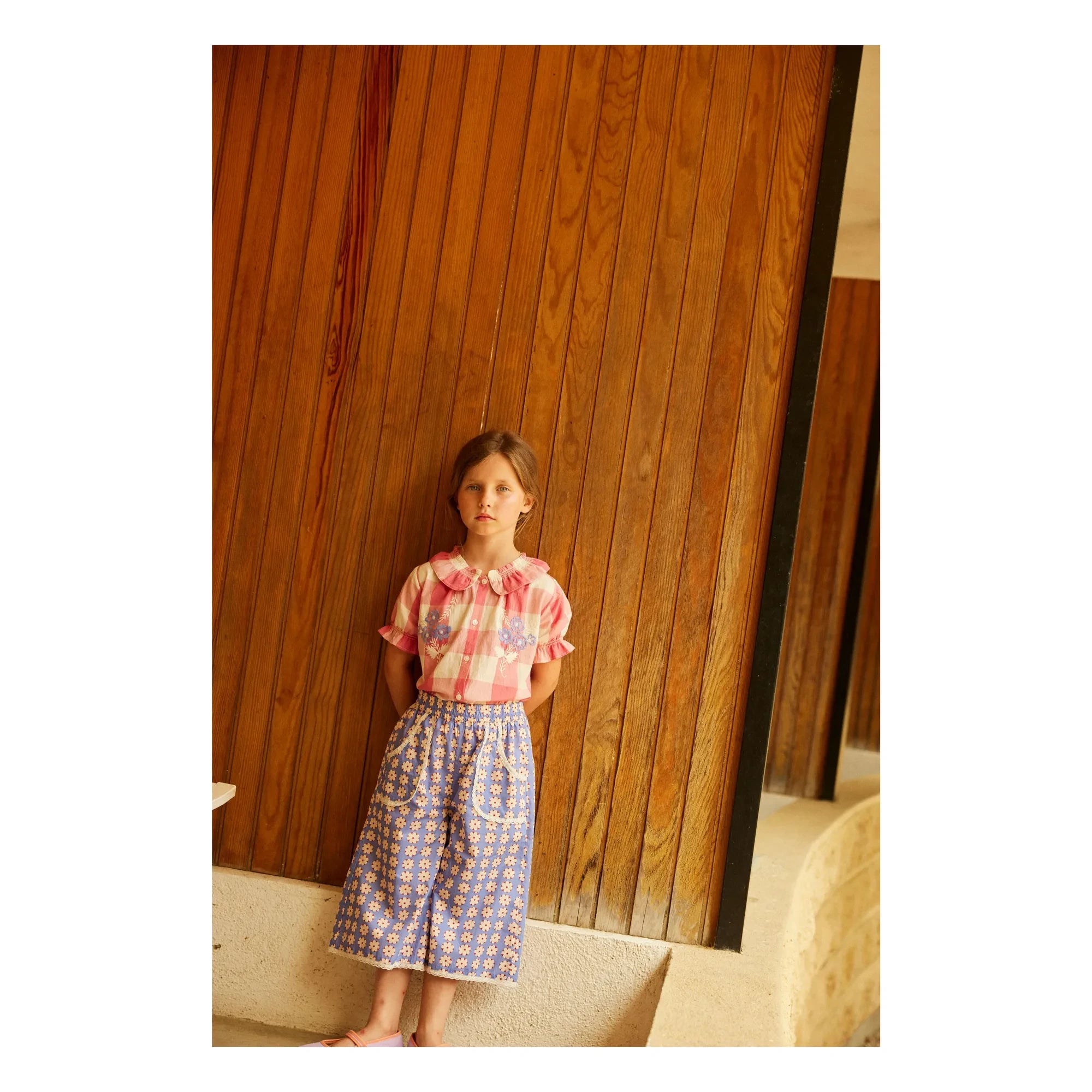Hola Simone - Blusa Carlina Carreaux | Rosa