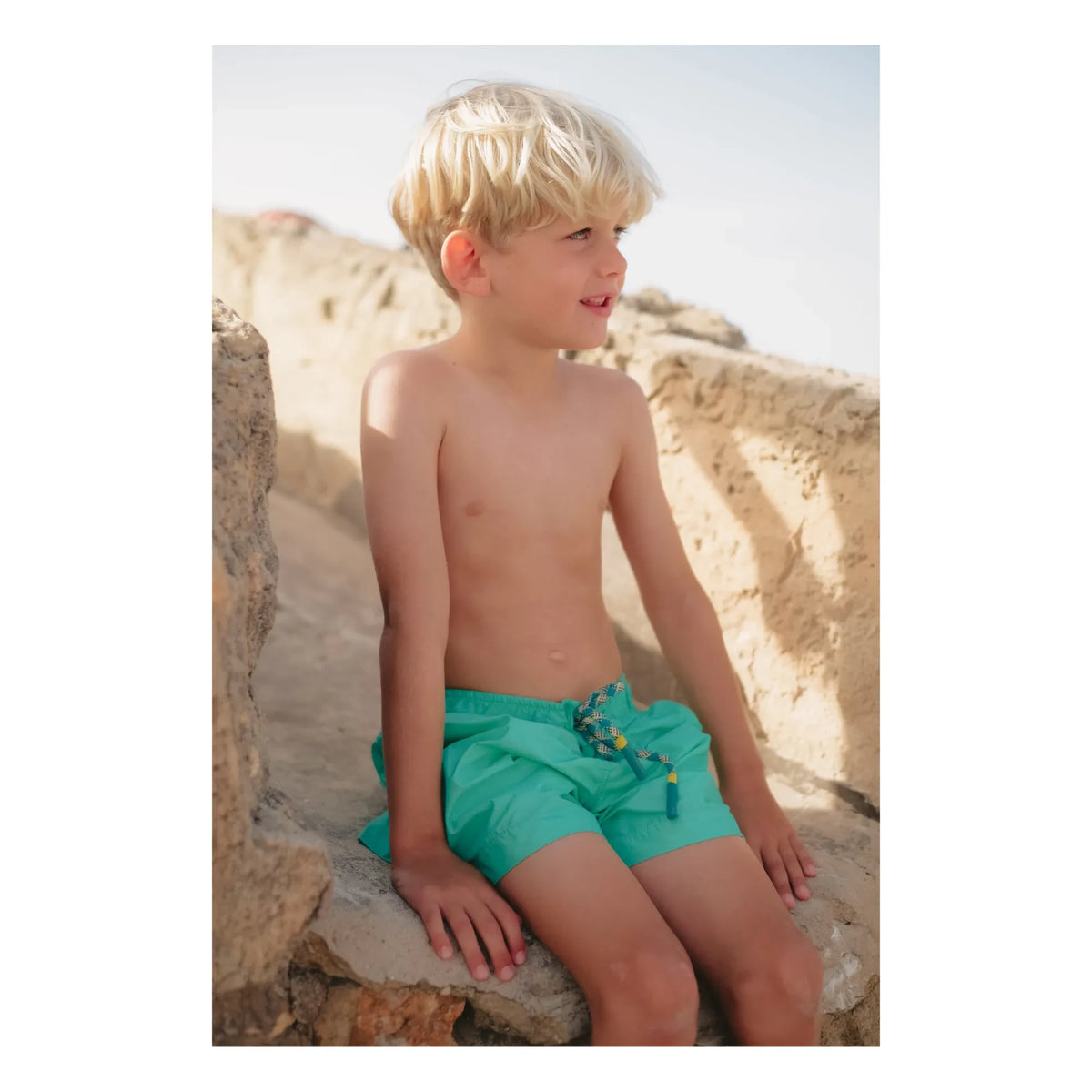 Lison Paris – Badeshorts Capri | Mintgrün