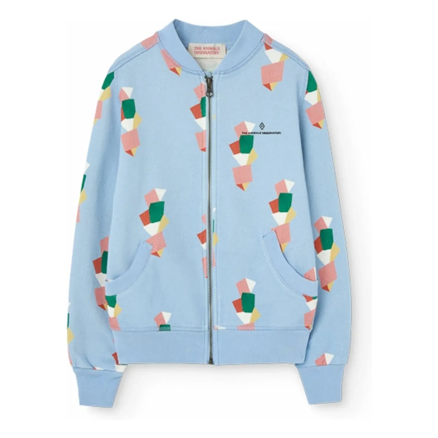 The Animals Observatory - Zebra Sweatshirt | Light Blue