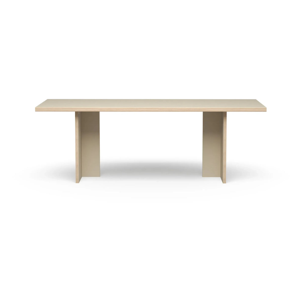 HKliving - Rectangular Dining Table | Cream