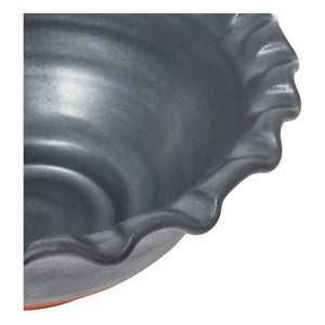 Perla Valtierra - Lola Terracotta Salad Bowl | Dark Gray