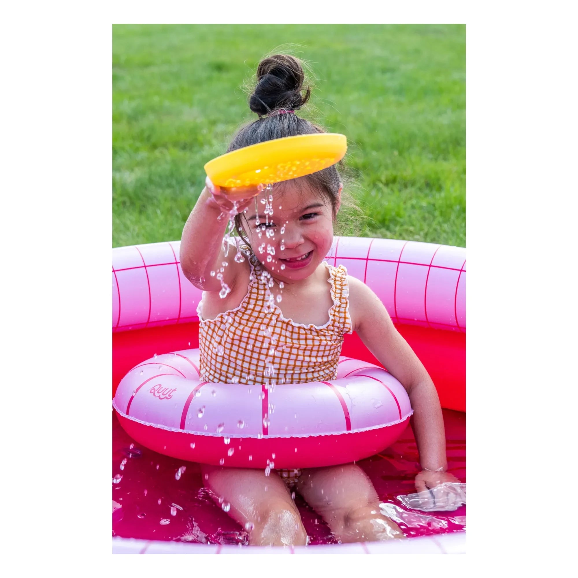 Quut - Aufblasbarer Schwimmring | Pink