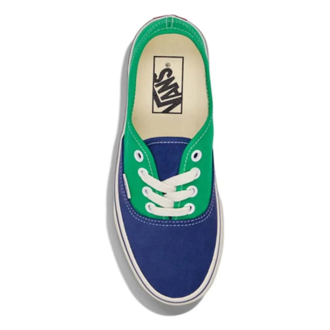 Vans - Authentic Two-Tone Laced Sneakers | Blue