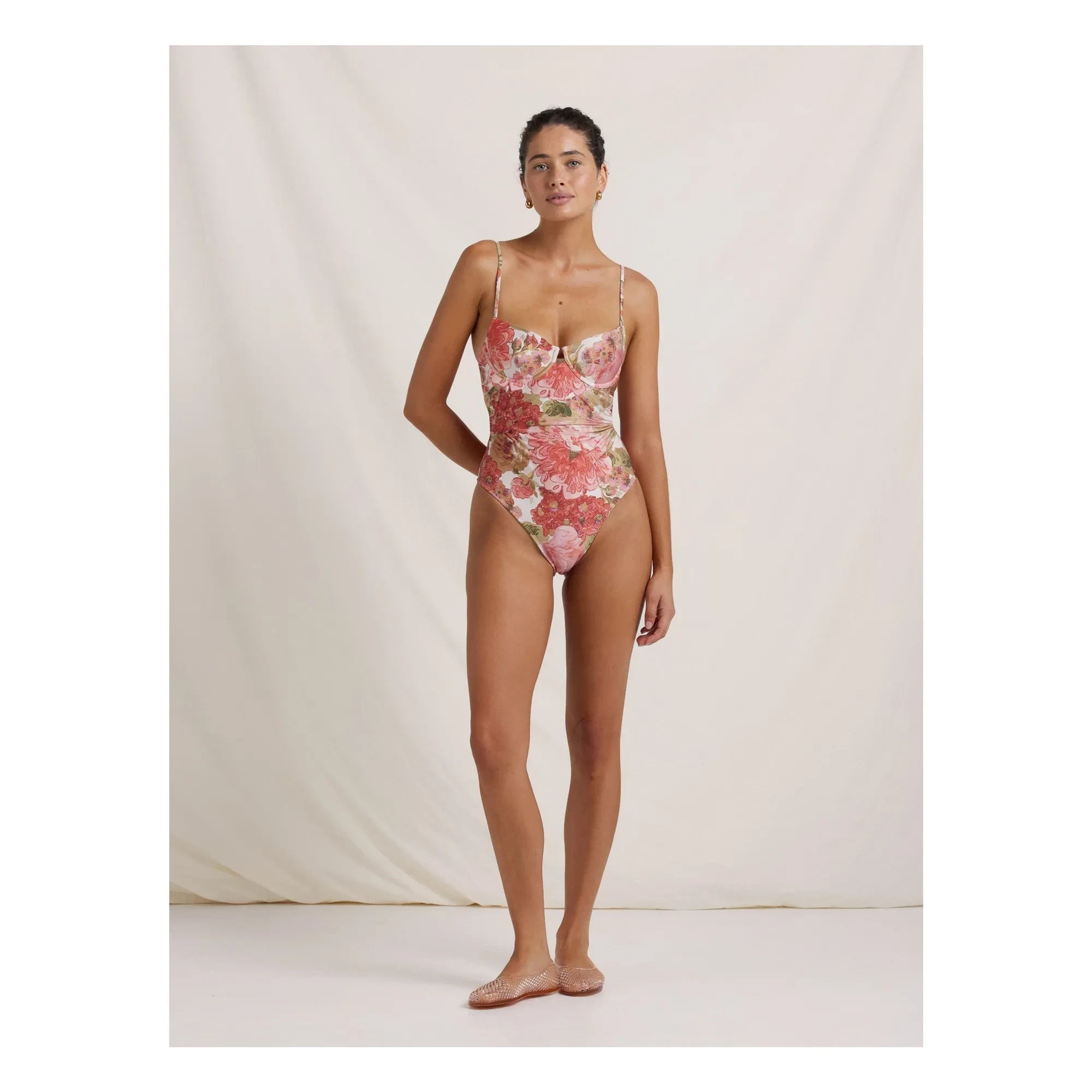 Peony - Quintessential Tek Parça Mayo | Pembe
