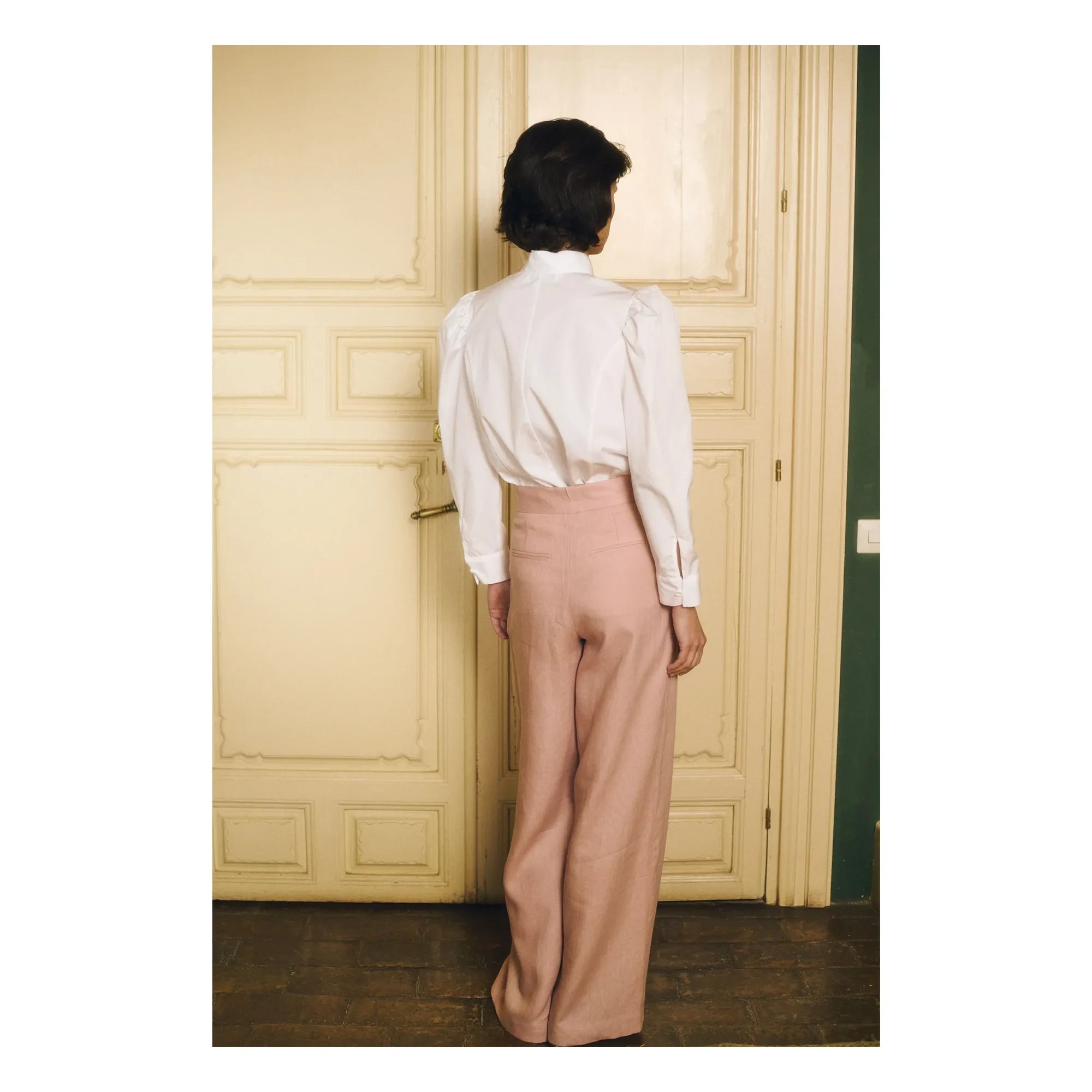 Maria de la Orden - Pablo Keten Pantolon | Pembe