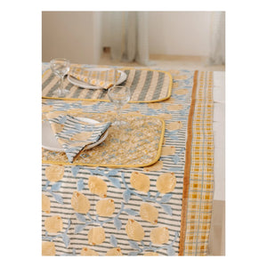 Le Monde Sauvage - Mantelería Sicilia | Amarillo