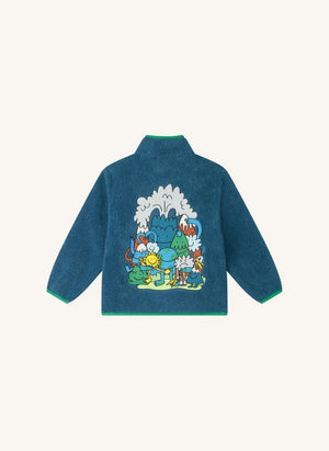 Stella McCartney Kids - Earth Sherpa Ceket | Mavi