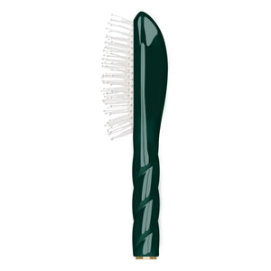 La Bonne Brosse - La Miracle Brush No.04 - Detangling and Massaging Brush | Emerald Green