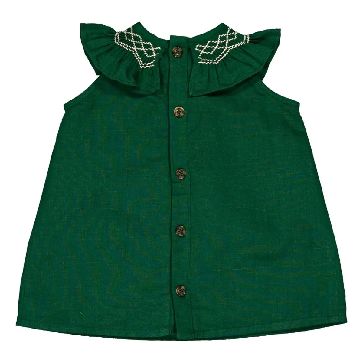 Loir - Thaïs Linen Blouse | Green