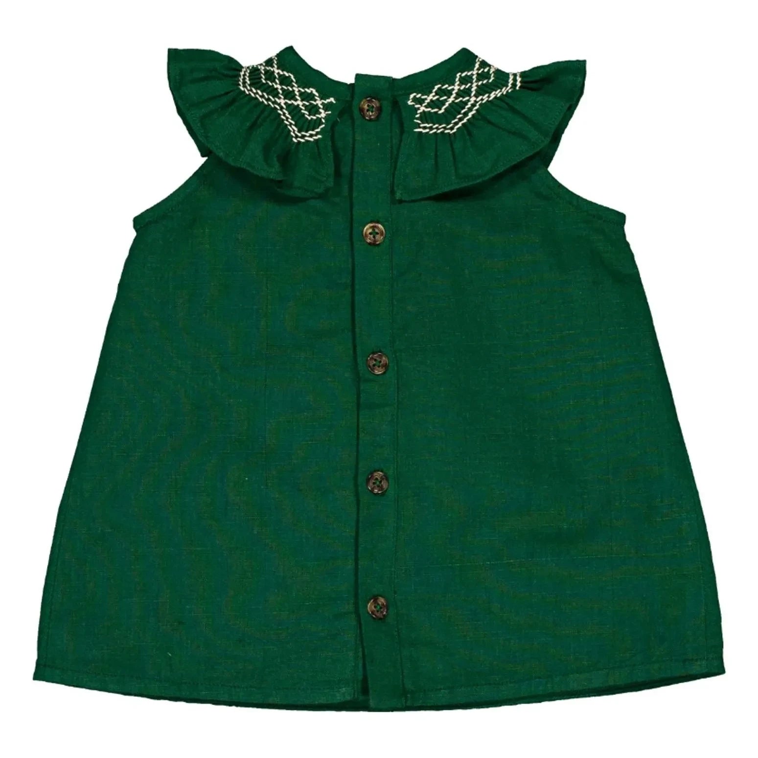Loir - Thaïs Linen Blouse | Green