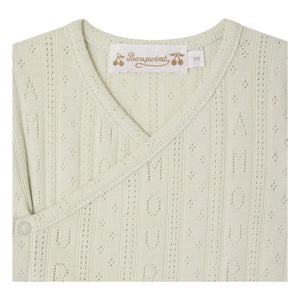 Bonpoint - Pointelle Landon Organik Pamuk Tulum | Celadon