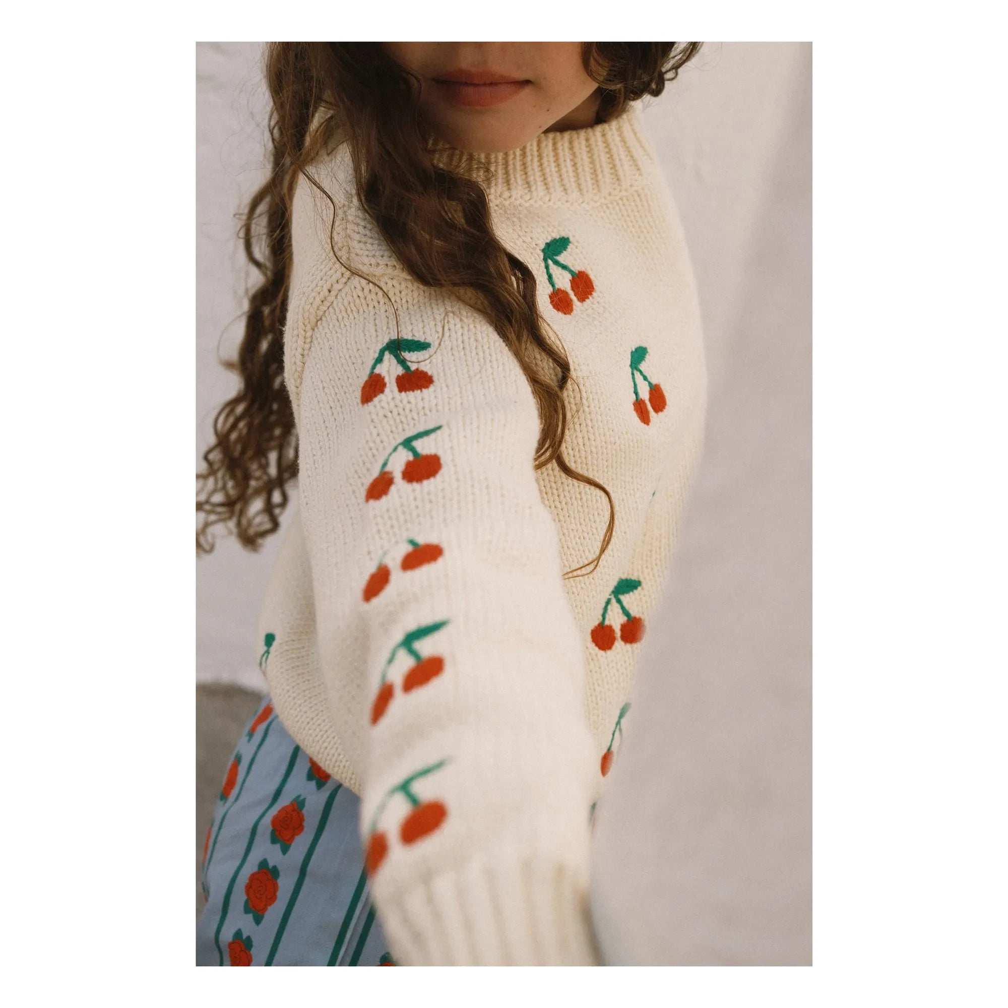Tinycottons - Cherry Kazak | Soluk sarı