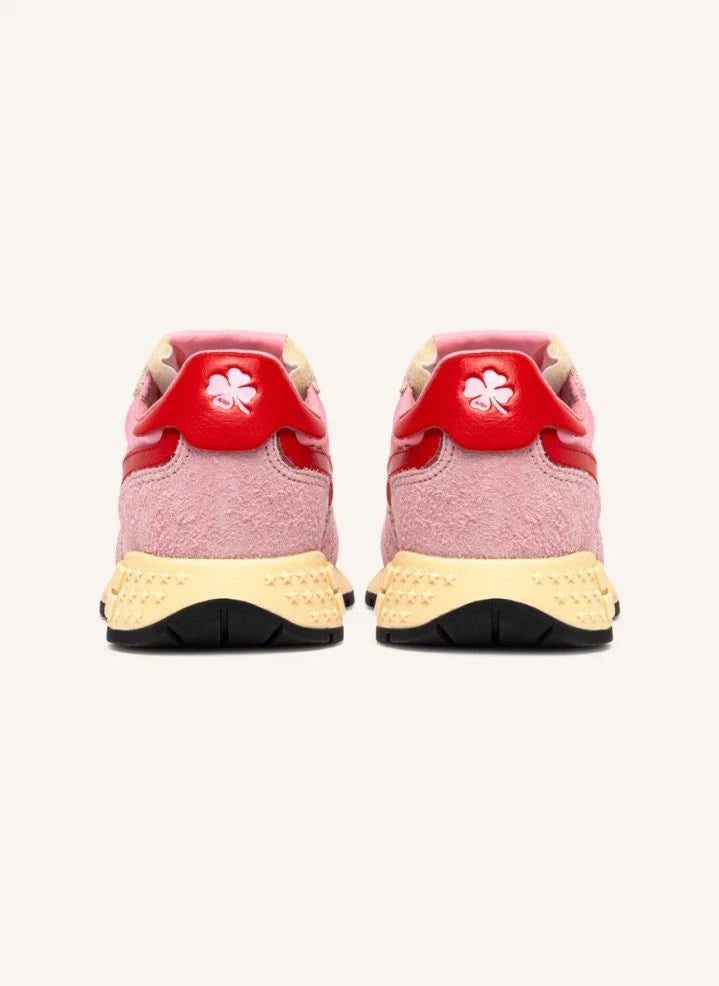 Autry - Reelwikid Niedriges Wildleder Sneaker | Rosa