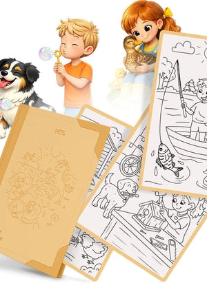 Kidywolf - Kiydraw Pad 6+ Hayvanlar için Yedek Kartuşlar