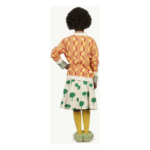 The Animals Observatory - Racoon Woll- und Kaschmir-Strickcardigan | Orange