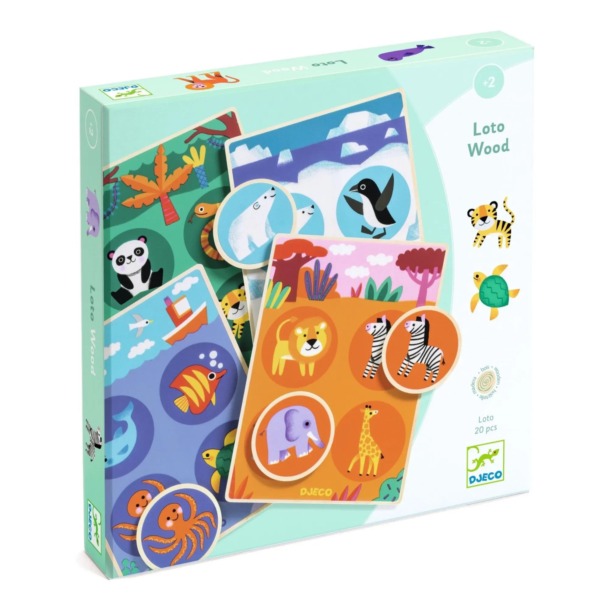 Djeco - Holz-Lotto-Spiel