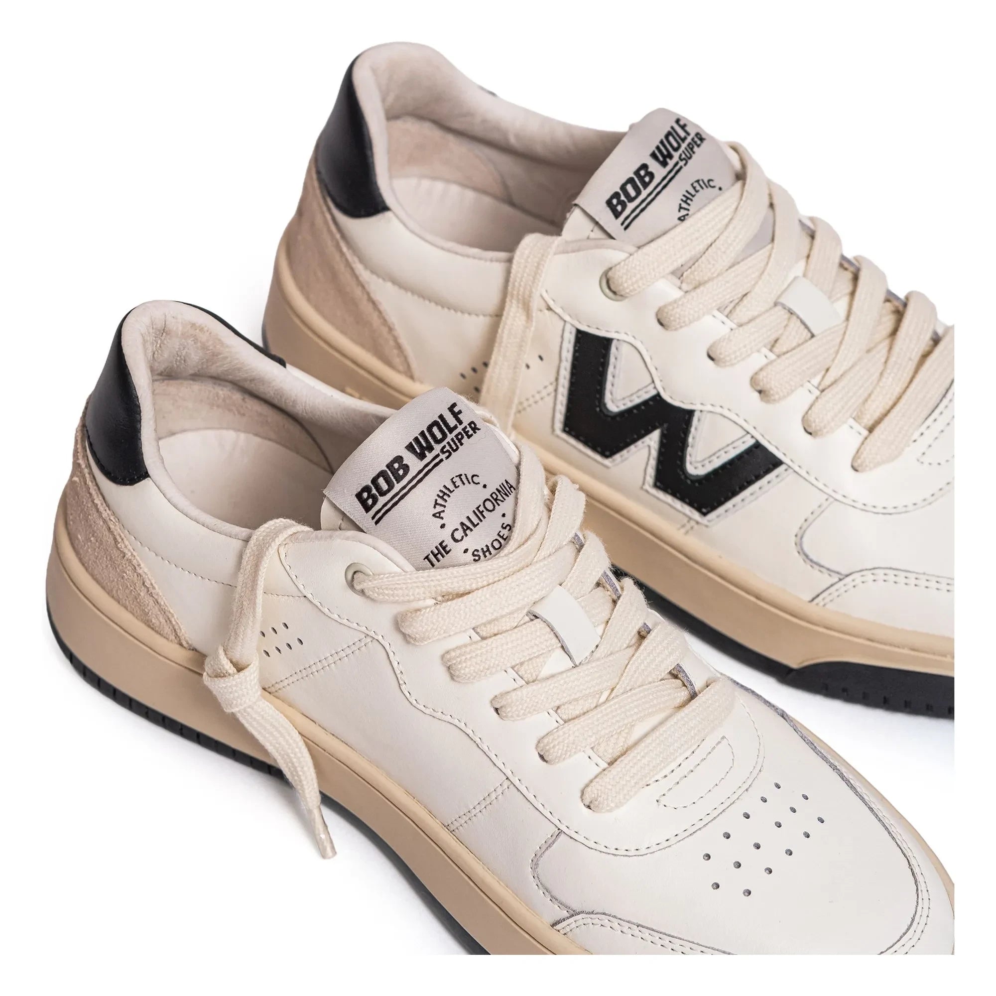 Bob Wolf - Zapatillas de cuero y ante Legacy | Negro