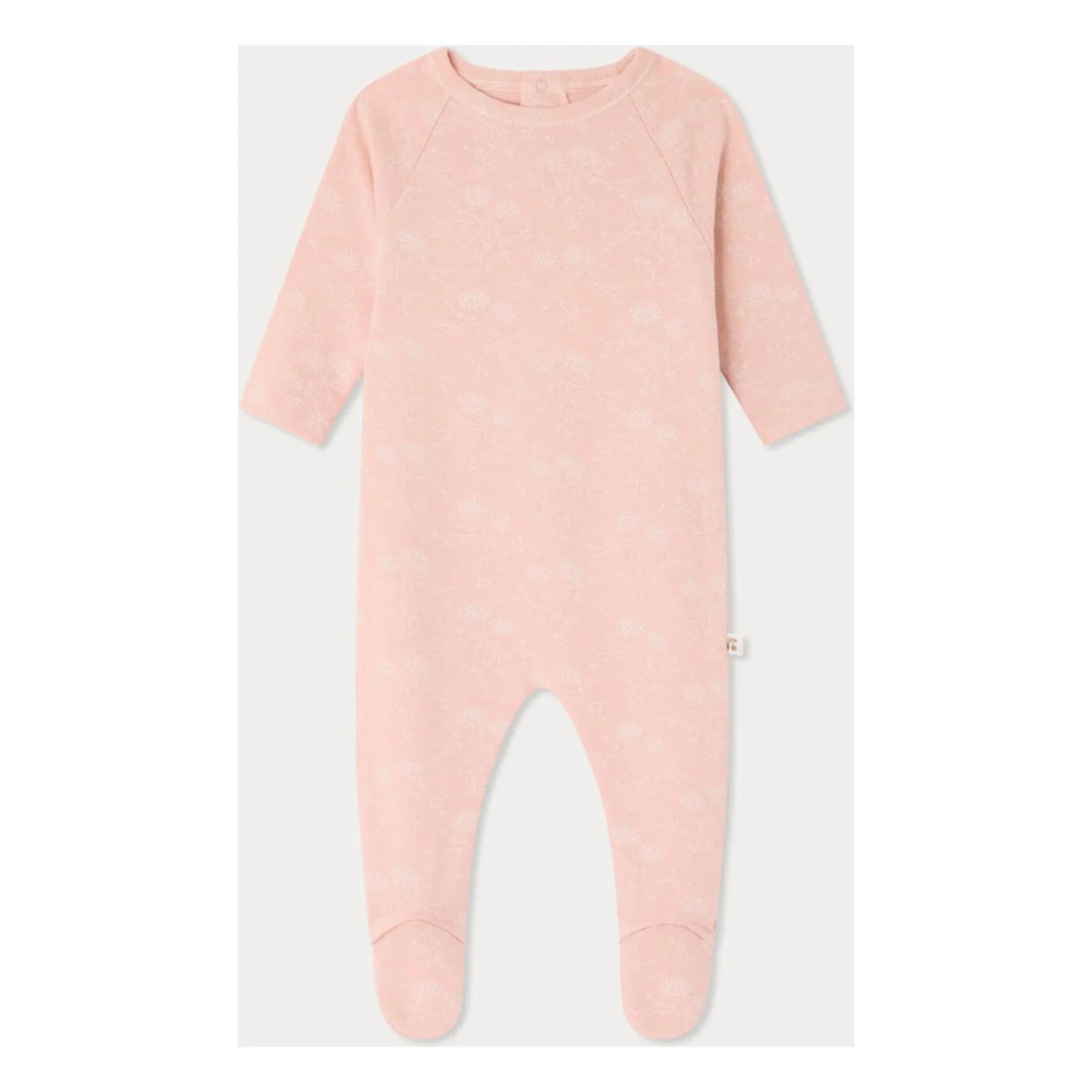Bonpoint - Tif organik pamuklu pijama | Pudra pembe